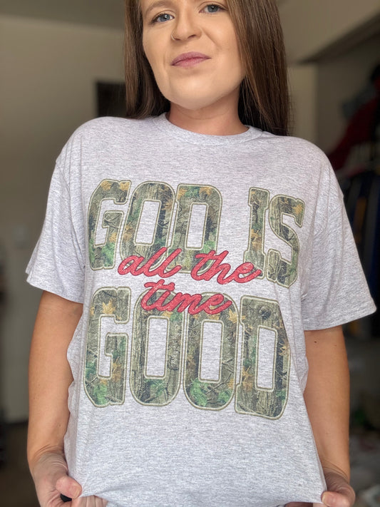 God is Good All The Time Graphic Top