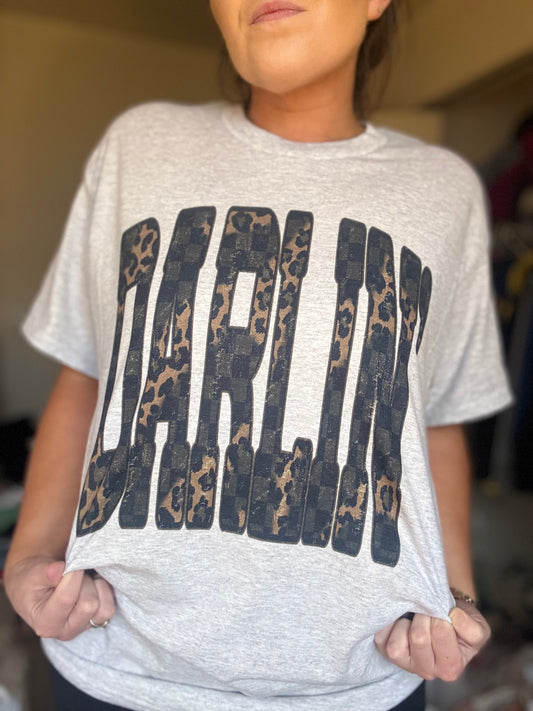 Leopard Darlin Graphic Top